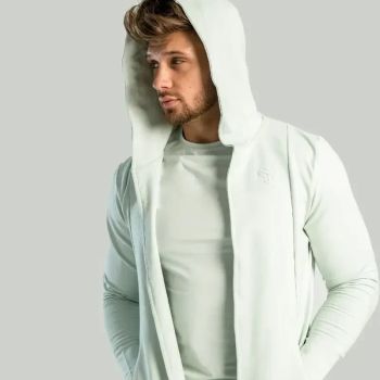 Kapucnis kardigán Moon Grey - (XL) - STRIX
