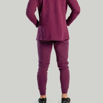 Kapucnis kardigán Plum - (XL) - STRIX