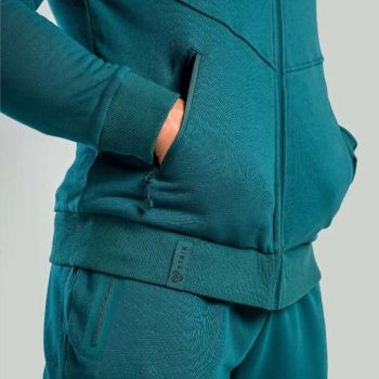 Nova Deep Teal kapucnis pulóver - (XL) - STRIX