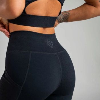 Essential Black női leggings - (M) - STRIX
