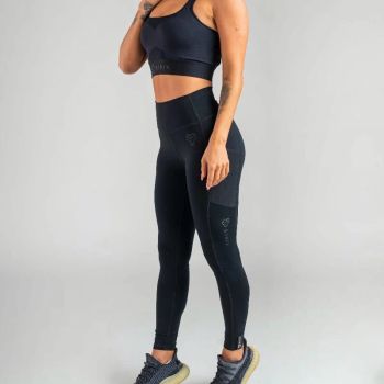 Essential Black női leggings - (M) - STRIX