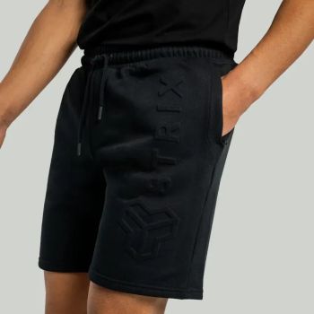 Embossed fekete rövidnadrág - (L) - STRIX
