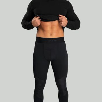 Nebula Black férfi leggings - (XL) - STRIX