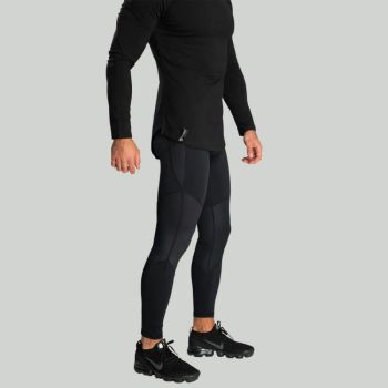 Nebula Black férfi leggings - (XL) - STRIX