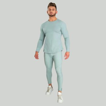Nebula Stone Blue férfi leggings - (XL) - STRIX