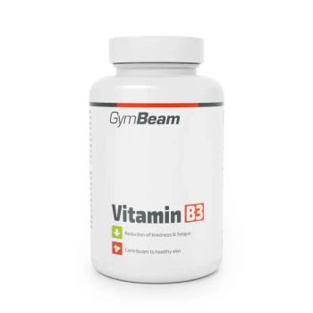 Witamina B3 (niacyna) - 90 kapsułek - GymBeam