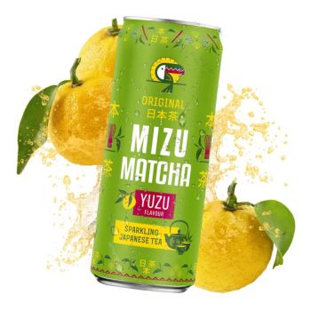 Mizu Matcha Yuzu Japońska herbata z dwutlenkiem węgla 330 ml