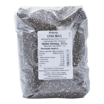 Nasiona chia czarne - 500 g Paleolit