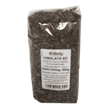 Himalaya só durva fekekte (1-2mm) Kala Namak - 500 g - Paleolit