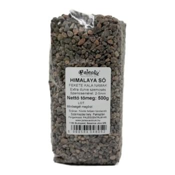 Himalaya só durva fekekte (2-5mm) Kala Namak - 500 g - Paleolit