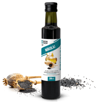 Olej makowy tłoczony na zimno - 250 ml - Natur Tanya