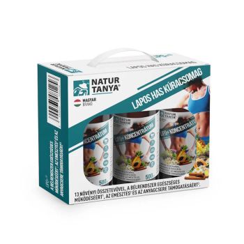 60 napos Lipo+ Lapos has kúracsomag - 3x 500 ml - Natur Tanya