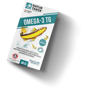 OMEGA-3 TG - Olej z ryb dziko żyjących, 3375 mg kwasów tłuszczowych Omega-3, forma trójglicerydowa - 60 miękkich żelatyna - Natur Tanya