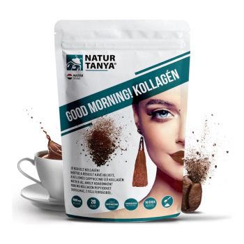 GOOD MORNING! Kolagenowe cappuccino - peptydy kolagenowe z ryb i wołowiny - 320g - Natur Tanya