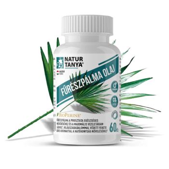 PLUM OIL (Saw palmetto) - BioPerine z czarnym pieprzem, naturalnymi mieszanymi tokoferolami i olejem MCT - 60 miękkich żelatynowych kapsułek. Natur Tanya