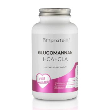 Fittprotein Glukomannan HCA+CLA - 90 kapsułek