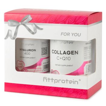 Fittprotein Pakiet upiększający (Kolagen C+Q10+Hyaluron 400)