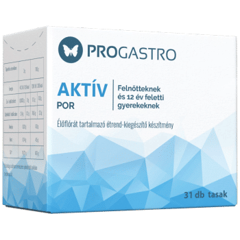 ProGastro AKTÍV - Élőflórát tartalmazó étrend-kiegészítő készítmény (31 db tasak)