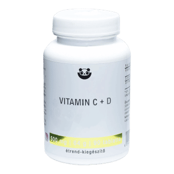 Vitamin C + D - 90 tabletta - Panda Nutrition