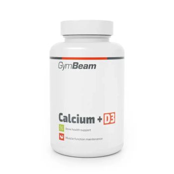 Wapń + witamina D3 - 120 kapsułek - GymBeam