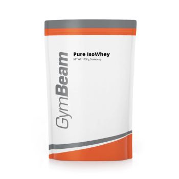 Pure IsoWhey - 1000g - krem truskawkowy - GymBeam