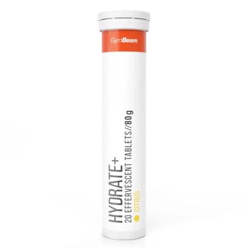 Hydrate+ 20 tabletek musujących - GymBeam