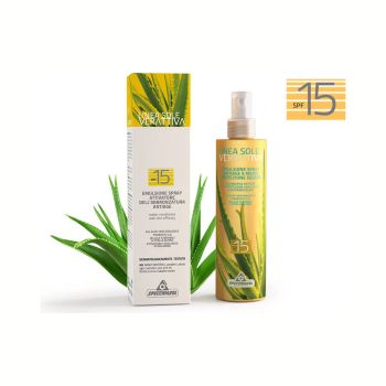 S. Verattiva - öregdésgátló napozó spray - SPF 15 - 200 ml - Specchiasol