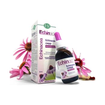 Bezalkoholowe krople Echinacea wzmacniające odporność - 50 ml - ESI