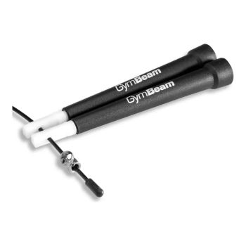 Schwarzes Springseil - GymBeam