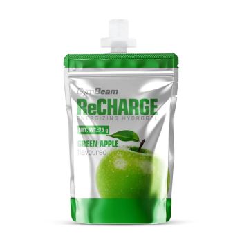 Żel ReCharge - 16 x 75 g - zielone jabłko - GymBeam