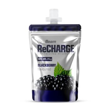 Żel ReCharge - 16 x 75 g - jeżyna - GymBeam