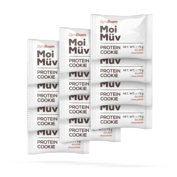 MoiMüv Protein Cookie - 75 g - doppelte Schokolade - GymBeam