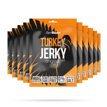 Szárított pulykahús - 50 g - eredeti - GymBeam