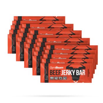 Beef Jerky suszony kotlet wołowy - 25 g - pikantny - GymBeam