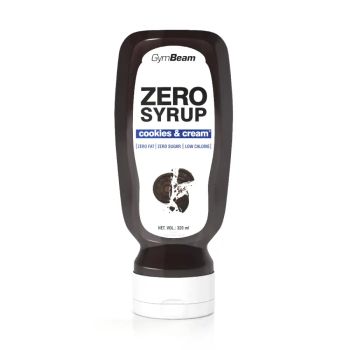 Syrop ZERO Cookies & Cream - 320 ml - GymBeam