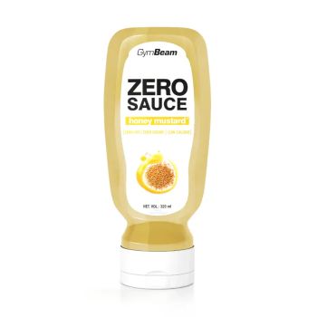 ZERO mézes-mustáros szósz - 320 ml - GymBeam