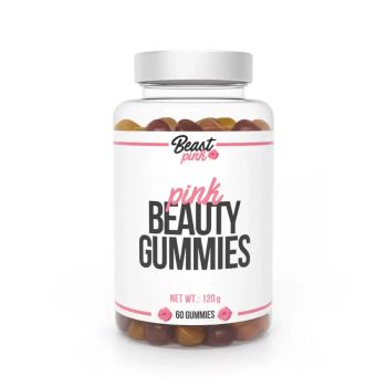 Pink Beauty Gum Vitamin - 60 gélov - GymBeam