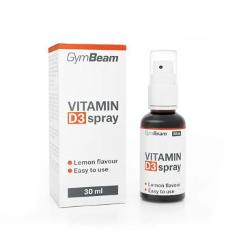 D3-vitamin spray - 30 ml - citrom - GymBeam