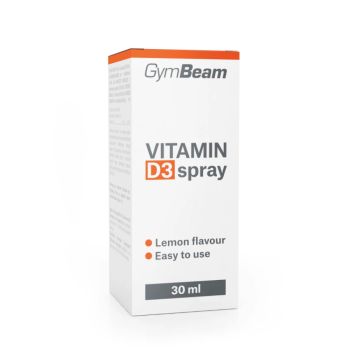 D3-vitamin spray - 30 ml - citrom - GymBeam