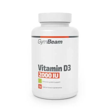 Vitamin D3 2000 IU - 120 Kapseln - GymBeam