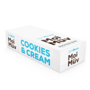 Baton proteinowy MoiMüv - 60 g - ciastko z kremem - GymBeam
