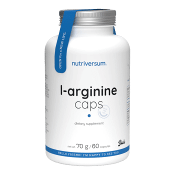 Kapsułki L-Arginina - 60 kapsułek - Nutriversum