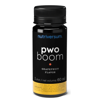 PWO Boom - 60ml - grejpfrutowy - Nutriversum