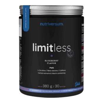 Limitless PWO - 380 g - borówka amerykańska - Nutriversum