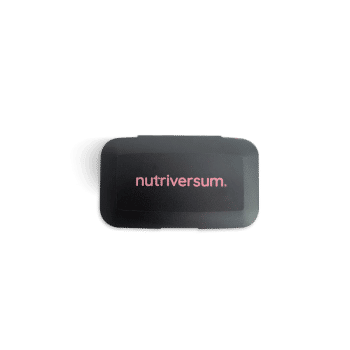Tablettatartó fekete - Nutriversum