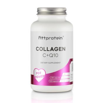 Fittprotein Kolagen C+Q10 - 120 kapsułek