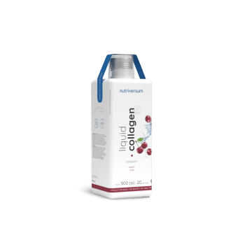 Płyn kolagenowy bez cukru - 500 ml - wiśnia - Nutriversum