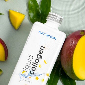 Kolagen w płynie bez cukru - 500 ml - mango - Nutriversum