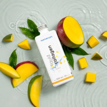 Kolagen w płynie bez cukru - 500 ml - mango - Nutriversum