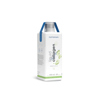 Kolagen w płynie bez cukru - 500 ml - zielone jabłko - Nutriversum